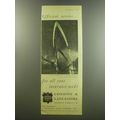 1955 London & Lancashire Insurance Ad - Efficient service