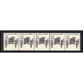 2124 4.9c Buckboard Very Fine MNH Dry Gum PNC 4...