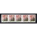 2149av 18c George Washington Fine MNH Dry Gum P...