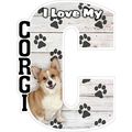 I Love My Corgi Fridge Magnet