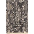 Riemenschneider Maria Mit Engeln Statue Postcard