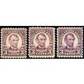 584, Mint F-VF 2 X HR 1 LH - PO FRESH Stamps CV...