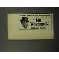 1956 Mr. Wonderful Play Ad - Sammy Davis, Jr. Is a powerhouse