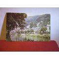 RIVER DERWENT, MATLOCK, BATH. used vintage post...