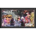 MALTA 2013 CHRISTMAS XMAS NATIVITY SCENE 26c USED