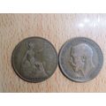 GB 1920 George V Penny Coin