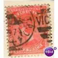 Victoria stamps 1890-99 - QV 9d rose - used