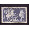 GREAT BRITAIN 1951 10s ULTRAMARINE SG511 FINE U...