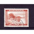 DENMARK 1961 SG 432 30 ORE RED COASTAL SCENE FI...