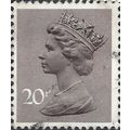 GB, Queen Elizabeth Machin, purple-grey 1976, 2...