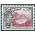 Dominica 1938 SG102 2d Carmine & Grey-Black Unm...