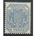 Transvaal 1895 SG210 6d Pale Dull Blue Mounted ...