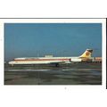 Aviation CONTINENTAL DC9-82 Postcard by AeroGem...