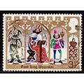 Great Britain 1973 Christmas 3 1/2p Used Stamp.