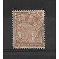 Malta.SG195 1d Chestnut.Fine Used.Dec19