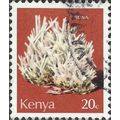 KENYA, MINERAL, Trona, orange 1977, 20c, #2