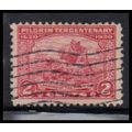 Used 549 2c Landing of the Pilgrims Barely Clea...
