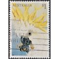 AUSTRALIA, 1991 $1 Cockatoo, SG 1302 (Scott #12...