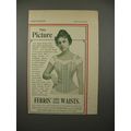 1900 Ferris Good Sense Corset Waist Ad - This P...