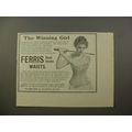 1900 Ferris Good Sense Corset Waist Ad - Winnin...