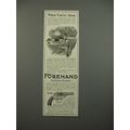 1900 Forehand Perfection Revolver Gun Ad - When...