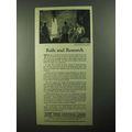 1922 New York Central Ad - Rails and Research