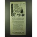 1922 New York Central Ad - The City Within a City