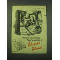 1953 Player's Cigarettes Ad - Whatever the pleasure