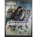 1983 Salem Cigarette Ad - Salem Spirit - in the snow