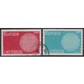 France 1970 SG 1874-5 Used Europa/CEPT (G-030)