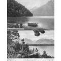 Fairy Cove Boat Lake Manapouri New Zealand 2x A...