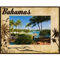 Bahamas Laser Engraved Wood Picture Frame Lands...