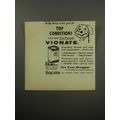 1955 Squibb Vionate Ad - help keep your pet in top condition!