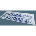 AUTOQUEST 400 Decal Sticker Graphics Elddis 23i...