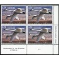 RW83, Mint VF NH $25 Duck Stamp Plate Block - S...