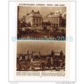 East & West, London, England, Book Illustration...