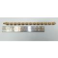 Womens 925 Sterling Silver Gold Platted Tennis ...