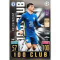 Mason Mount 100 Club Topps Match Attax Chrome 2...