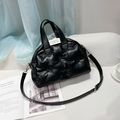 Ladies' Boston Pillow Bag Fashion Handheld Larg...