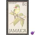 Jamaica 1980 8c Jamaican Tody Bird Unmounted Mi...