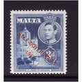 MALTA 1948 SG240 3d BLUE U/M MINT #3
