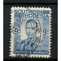 Southern Rhodesia KGVI 1937 9d Pale Blue Used S...
