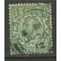 GB 1912 - 13 KGV 1/2d Green used stamp Wmk 103....