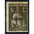AZORES 1912/1919 Michel 151A - MH (*) - Thick P...