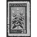 Mi 880: 28 st. slate-green Medicinal Flowers: P...