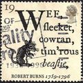 GB, MAMMALS, Mouse, tim'rous beastie, white 199...