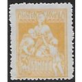 (no gum): 50 L. yellow Social Assistance Stamp:...