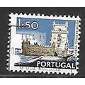 PORTUGAL 1972 1E,50 BELEM TOWER LISBON SG 1447 ...