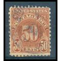 Used J86 50c Postage Due Barely Clears WA1488