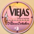 Viejas. $3 Casino Chip. Alpine, CA. The Dream C...
